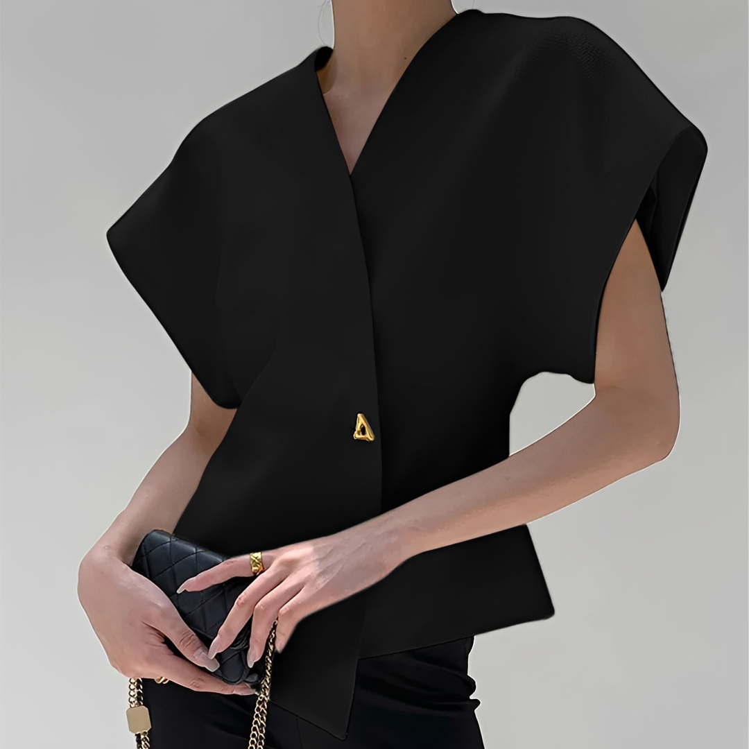 Ariella - Chic V-neck blouse