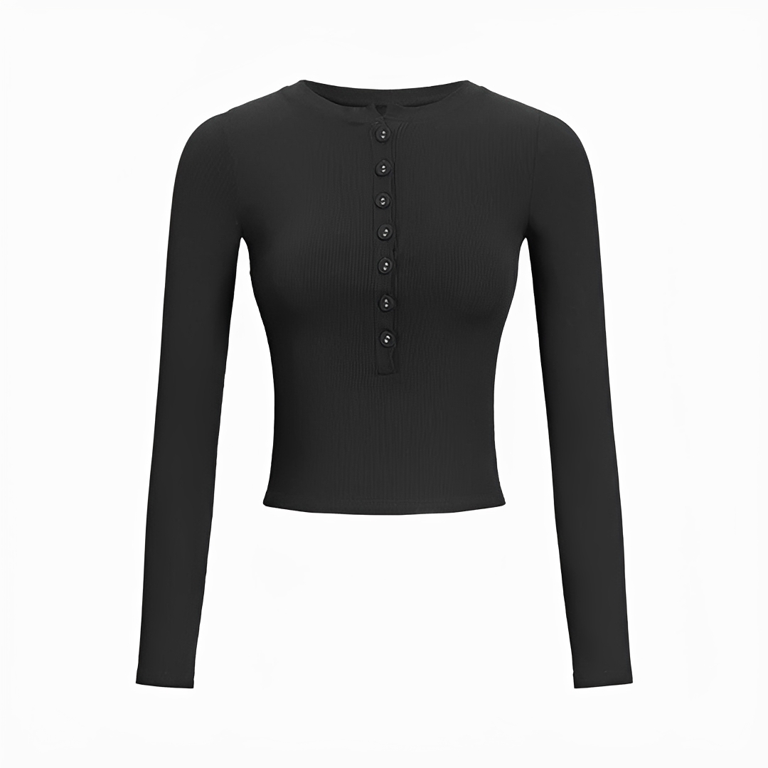 Lorina - Elegant long-sleeve shirt