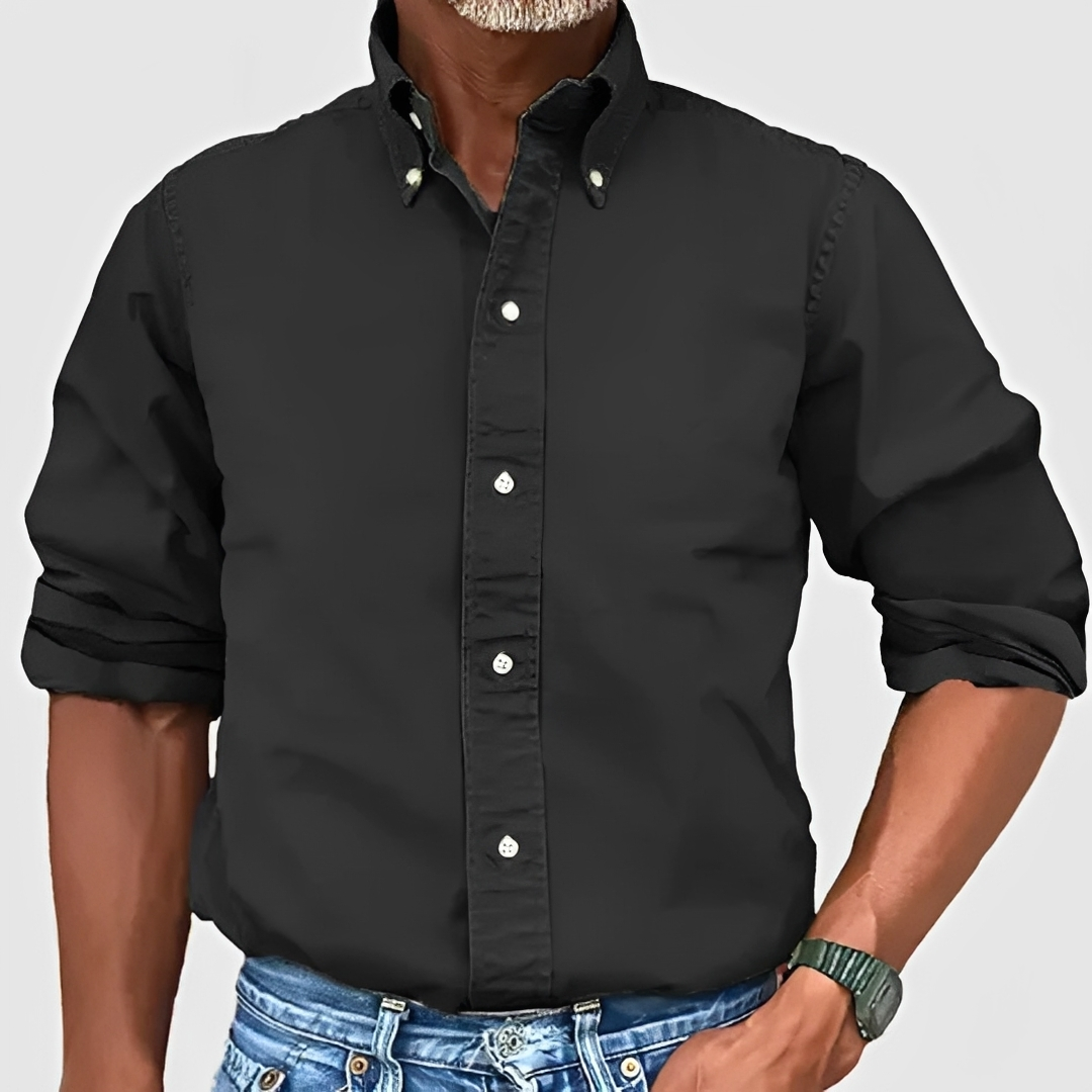 Edmond - Men's classic long-sleeve shirt