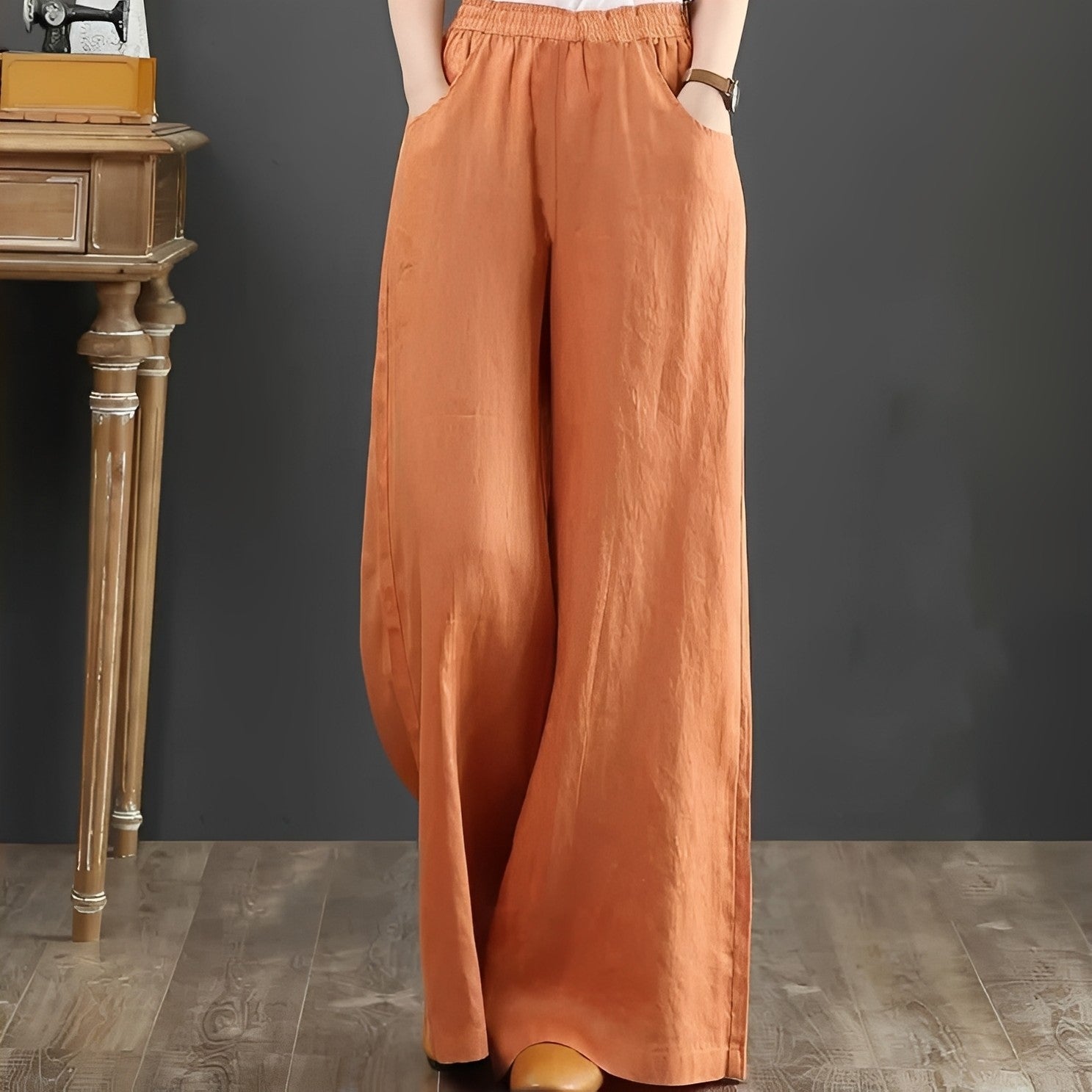 Dorothy - Women's comfortable wide-leg pants