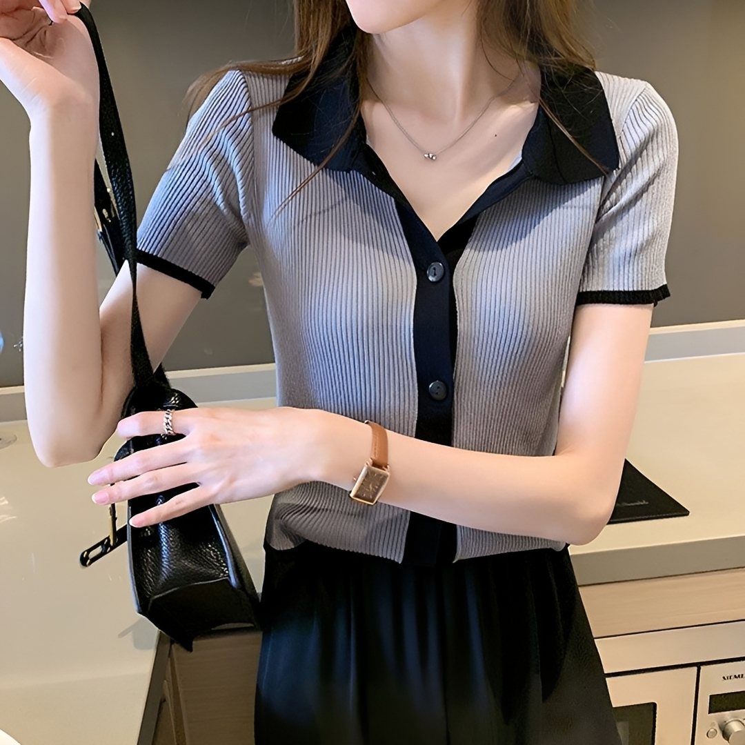 Analiza - Effortless Collar Top