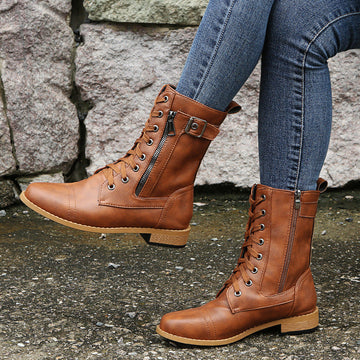 Katerina - Stylish Low-Heel Boots