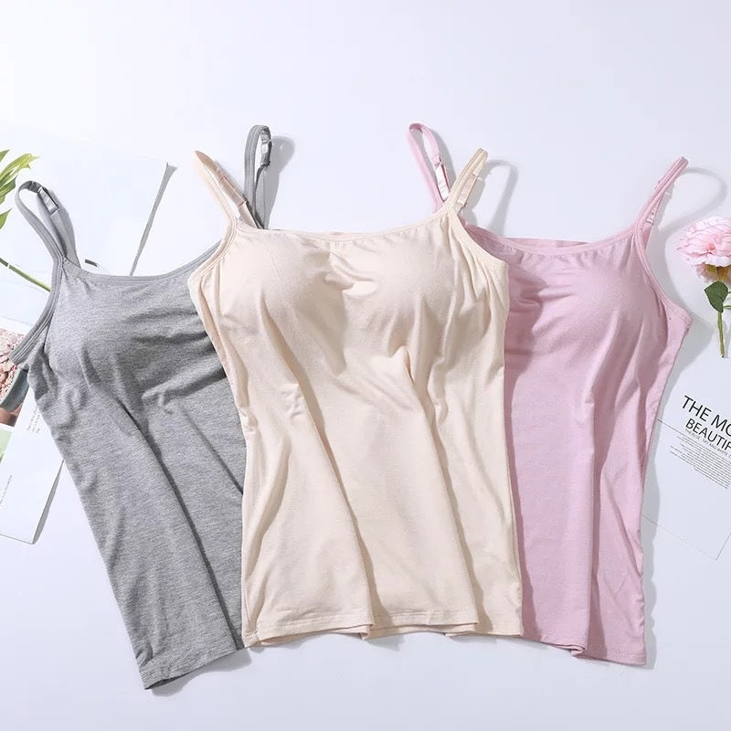 Ellaine – Tank Top with Built-in Bra for women