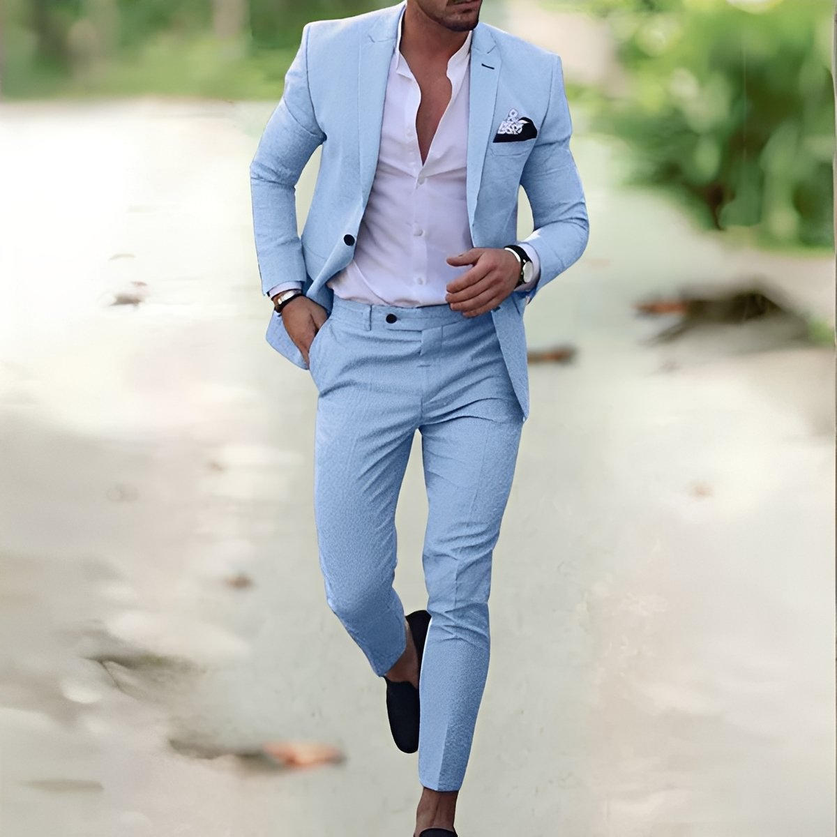 Riven - Stylish Two-Piece Trousers Set