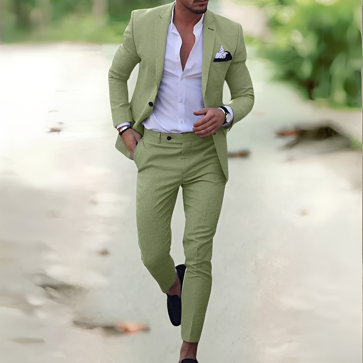 Riven - Stylish Two-Piece Trousers Set