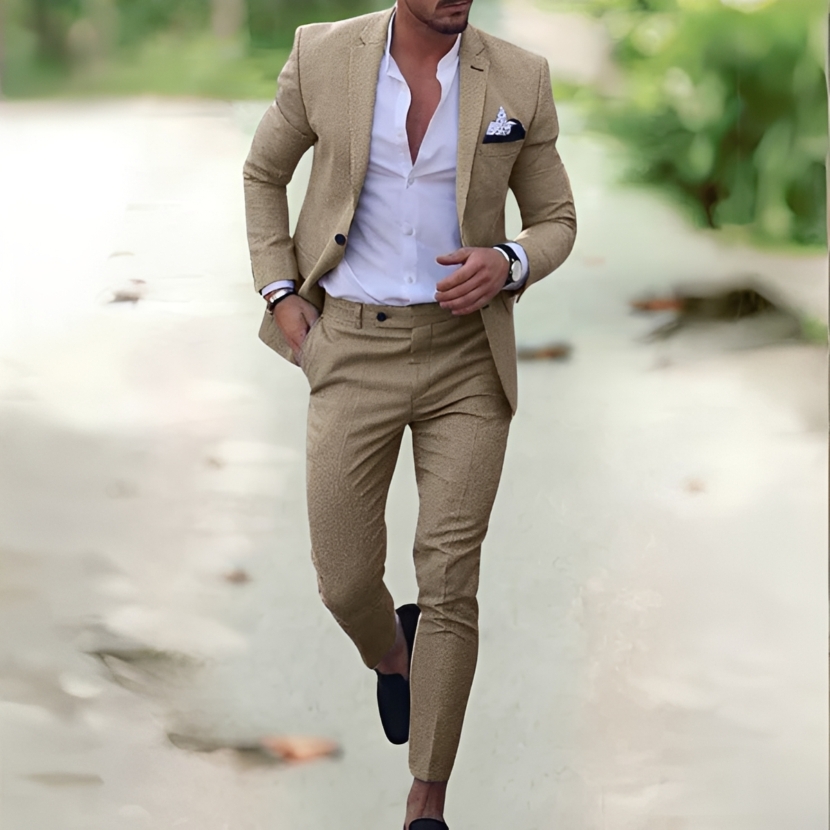 Riven - Stylish Two-Piece Trousers Set