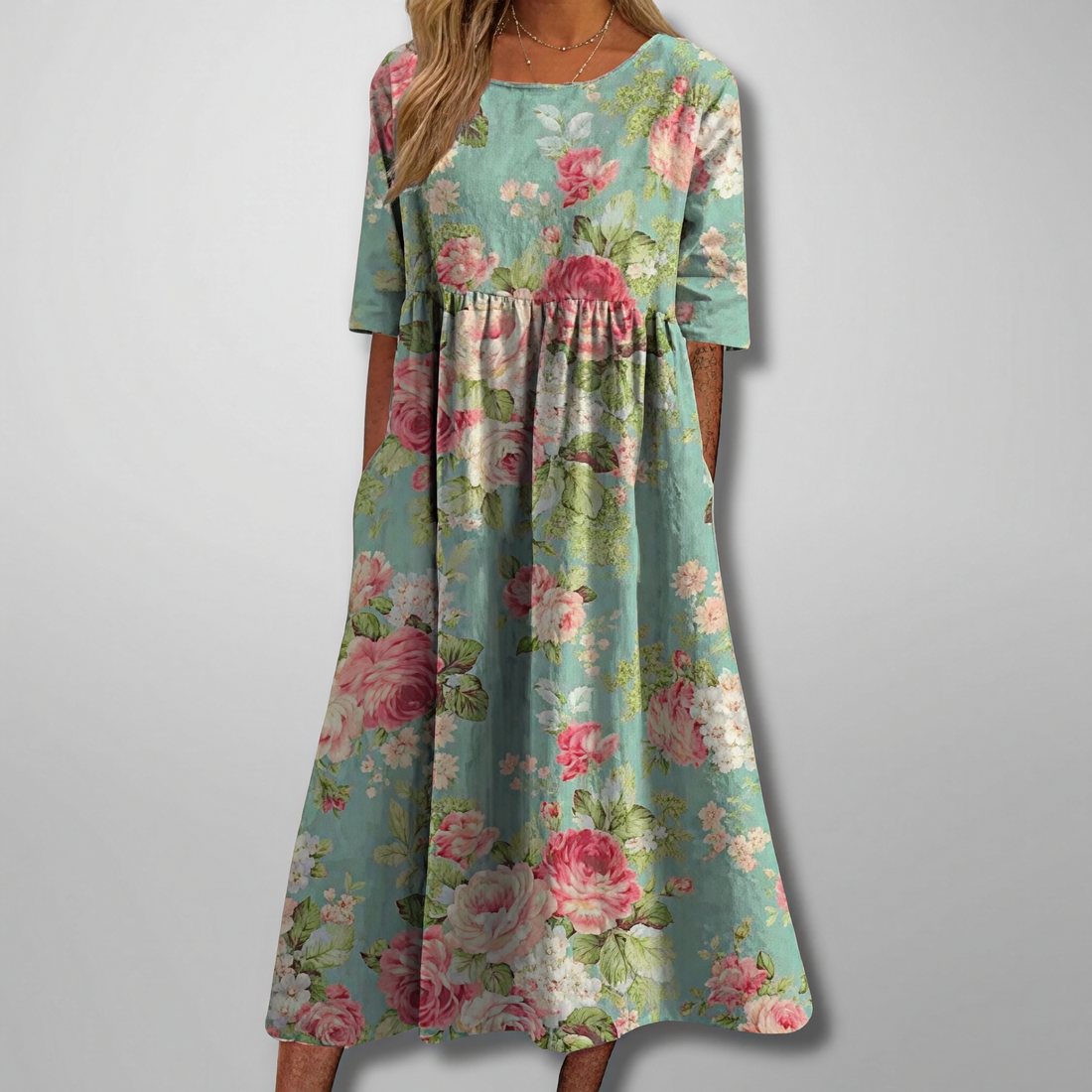 Gail – Floral Women's Maxi Dress