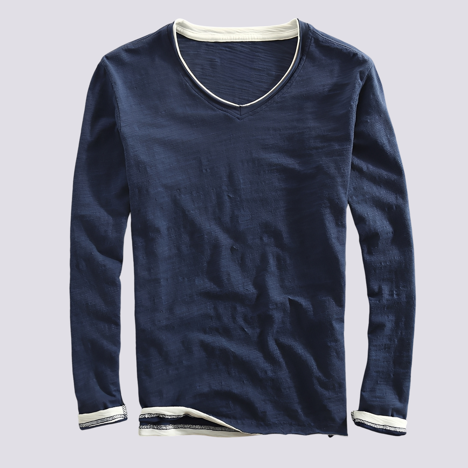 Jack - Fashionable Long-sleeved Distressed Shirt