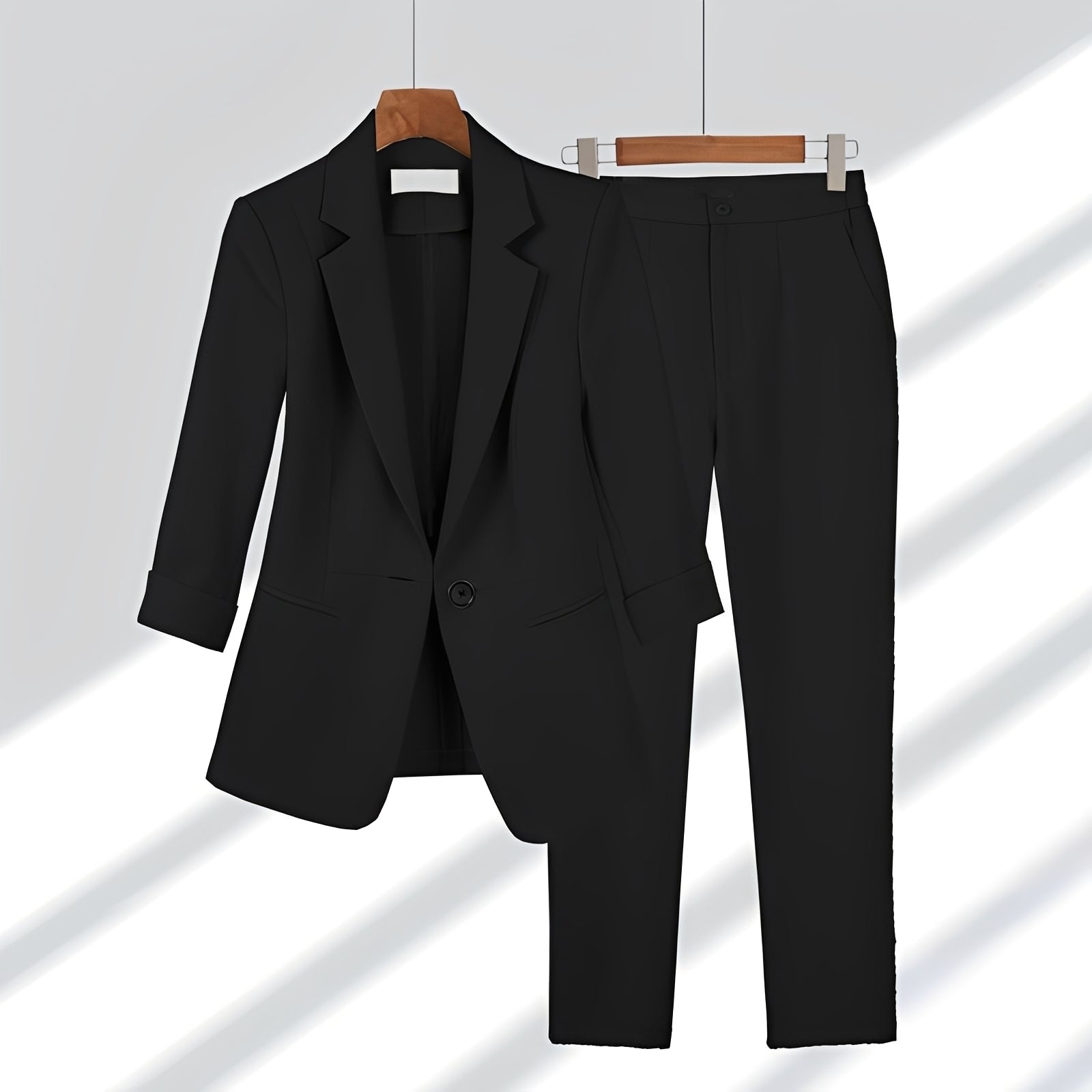 Myrtle - Chic Single-breasted Suit Set