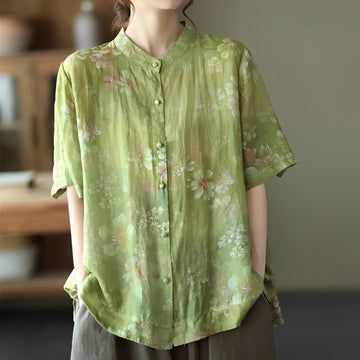 Alana - Stylish blouse with half sleeves for women
