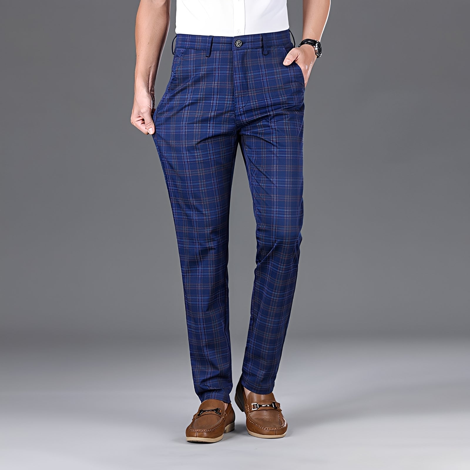 Myers - Relaxed Checkered Pants