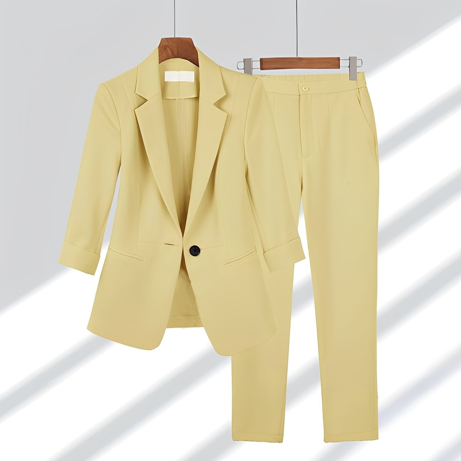Myrtle - Chic Single-breasted Suit Set