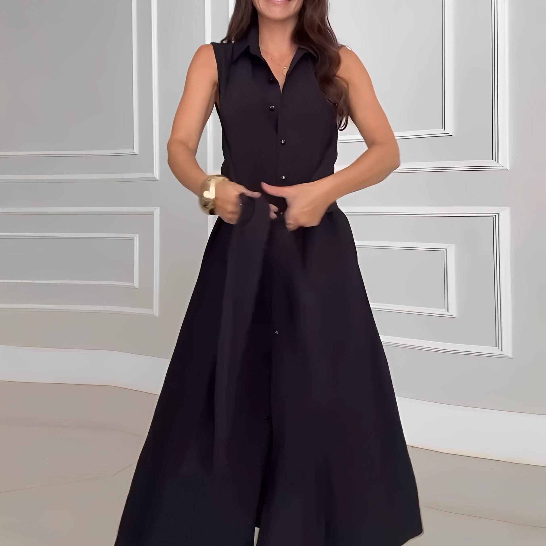 Alison - Sleeveless Midi Dress