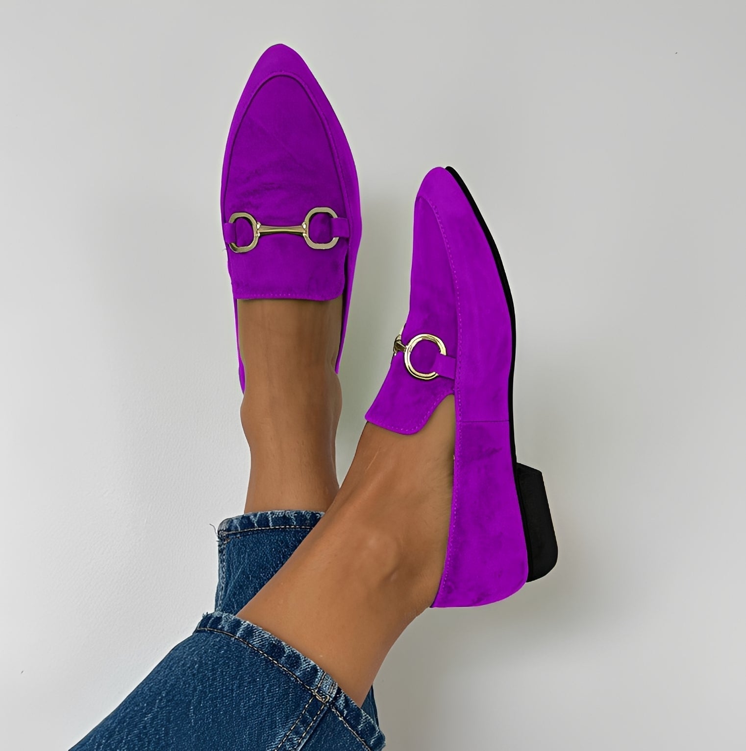 Vinnie - Fashionable Bold Pointed Loafers