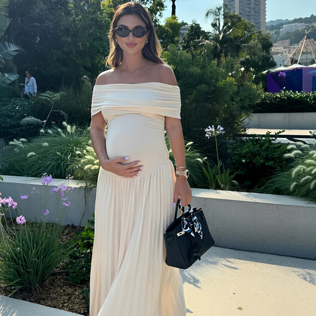 Effie - Stylish Strapless Maxi Dress