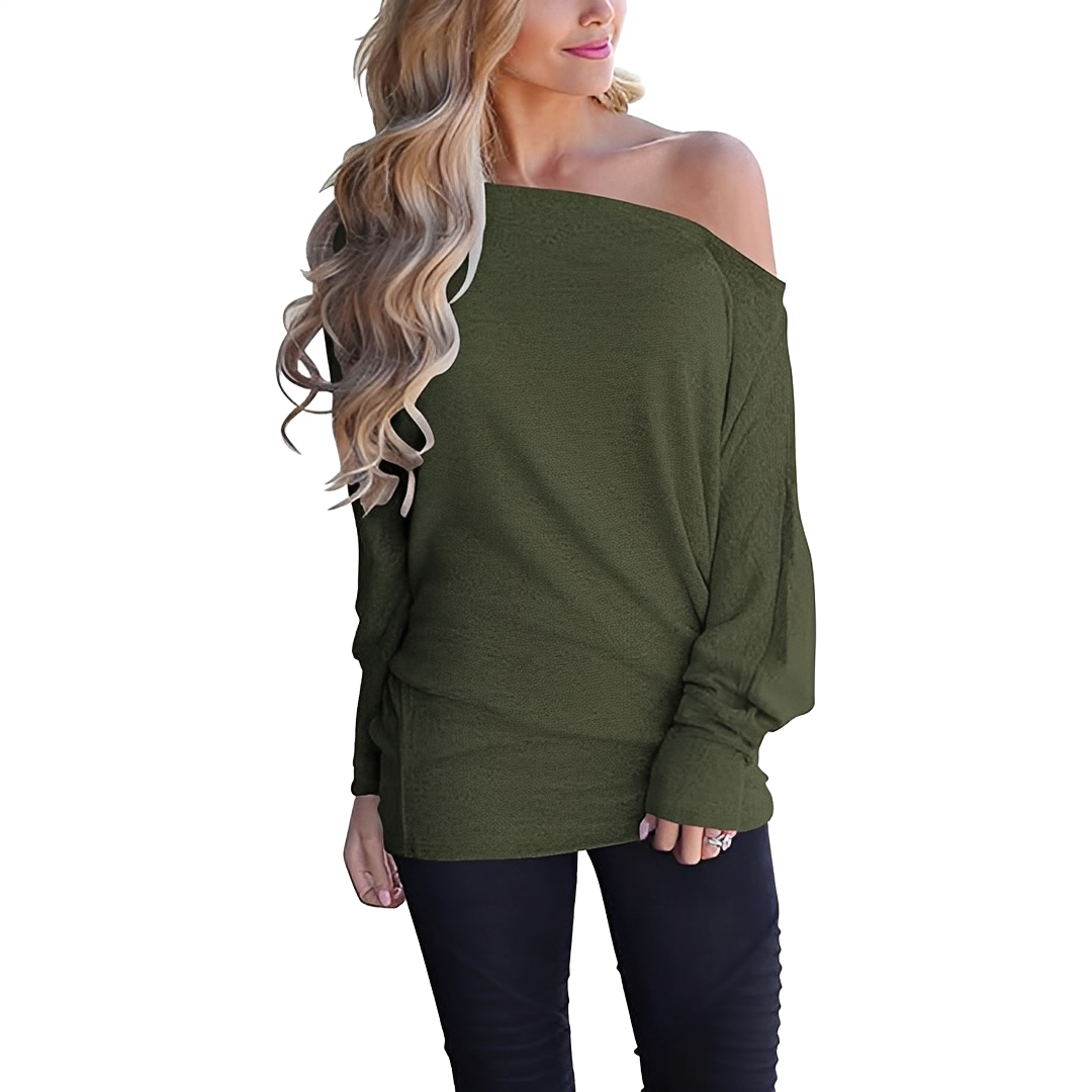 Cordelia - Fashionable Off Shoulder Shirt