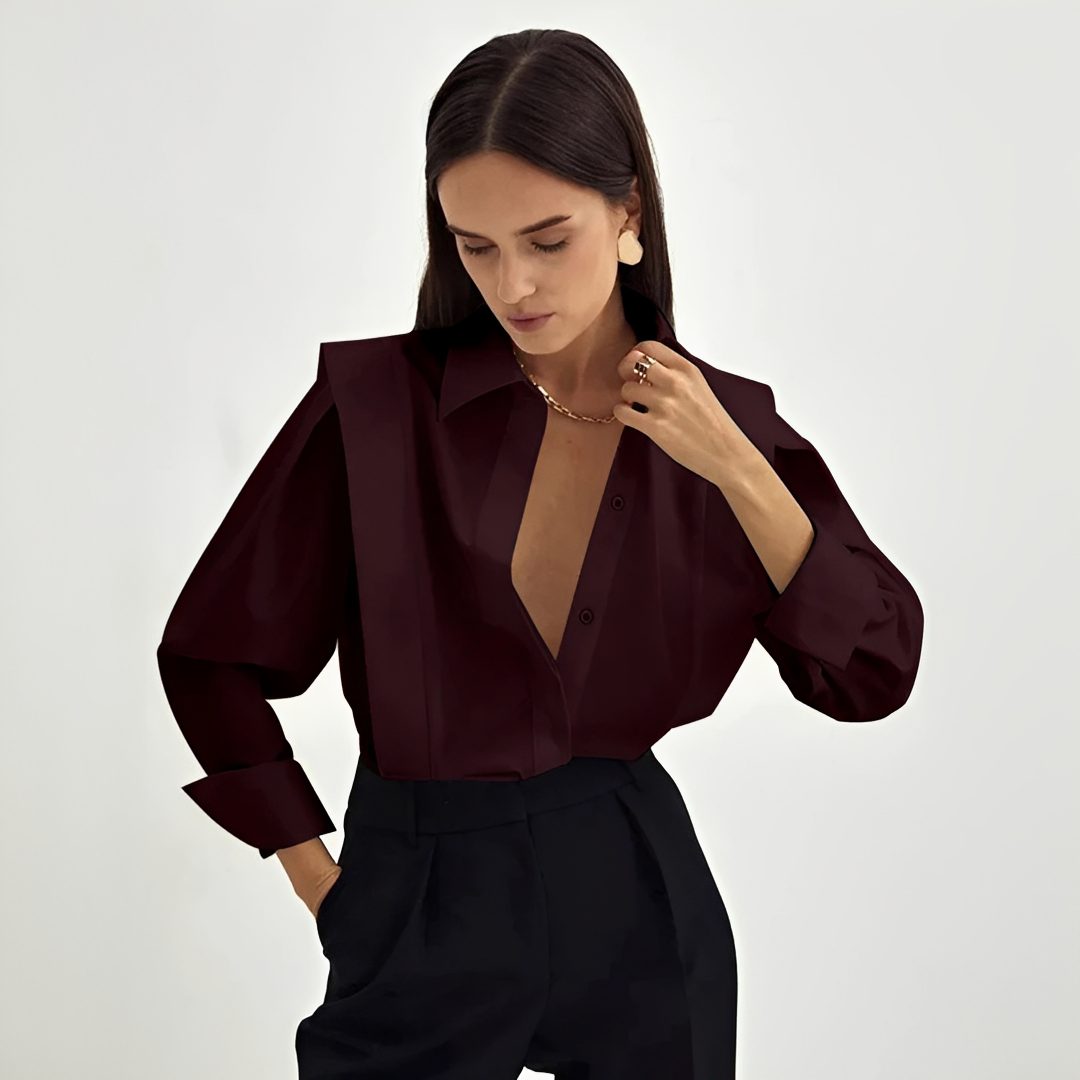 Cecile - Stylish oversized shirt