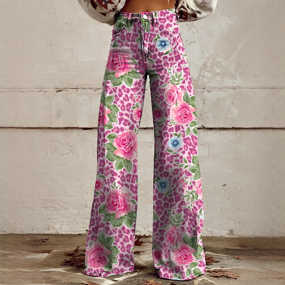 Shannon - Contemporary Wide Leg Trousers