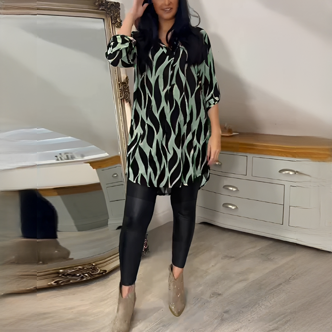 Desiree - Stylish V-neck Blouse