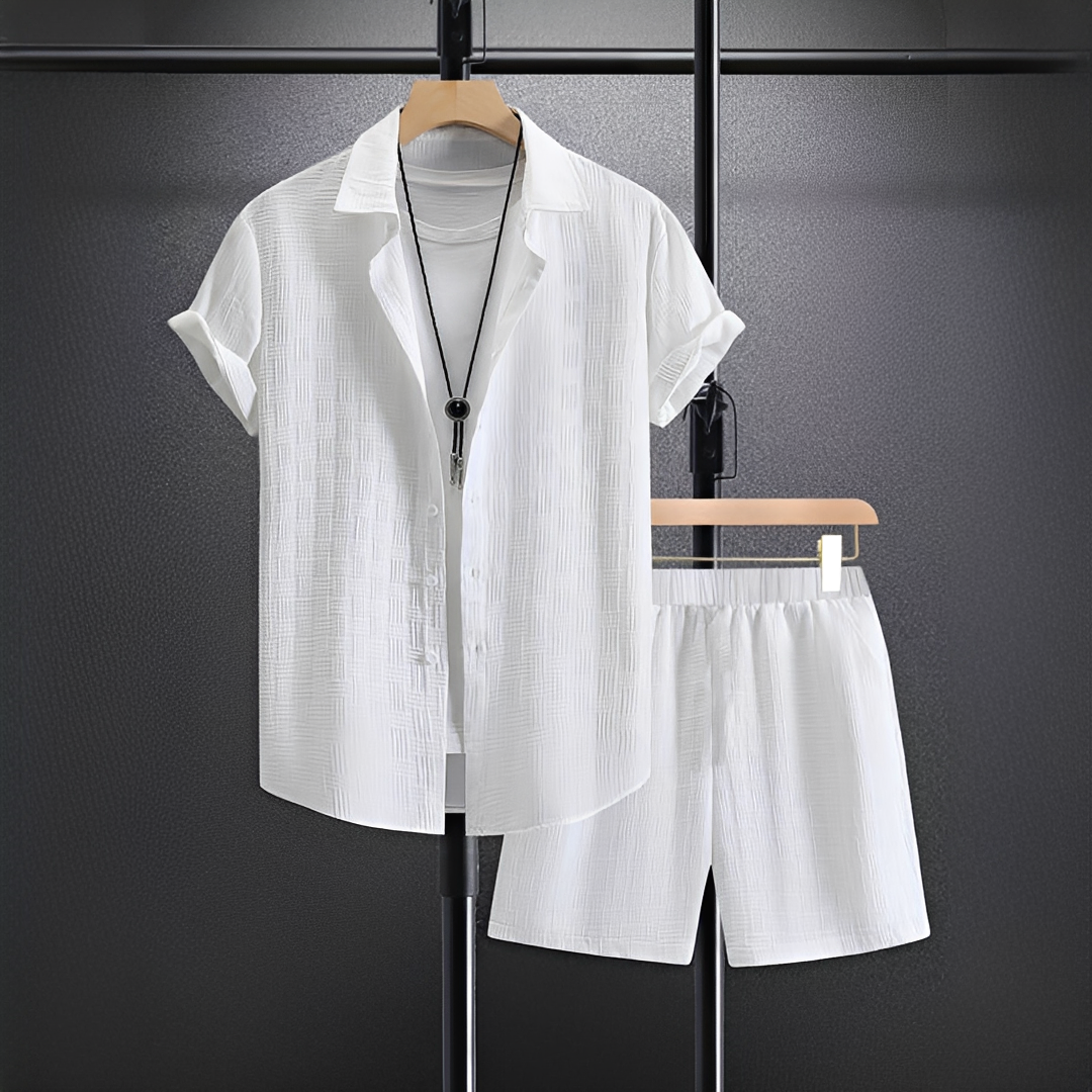 Reymark - Men's stylish summer 2-piece ensemble