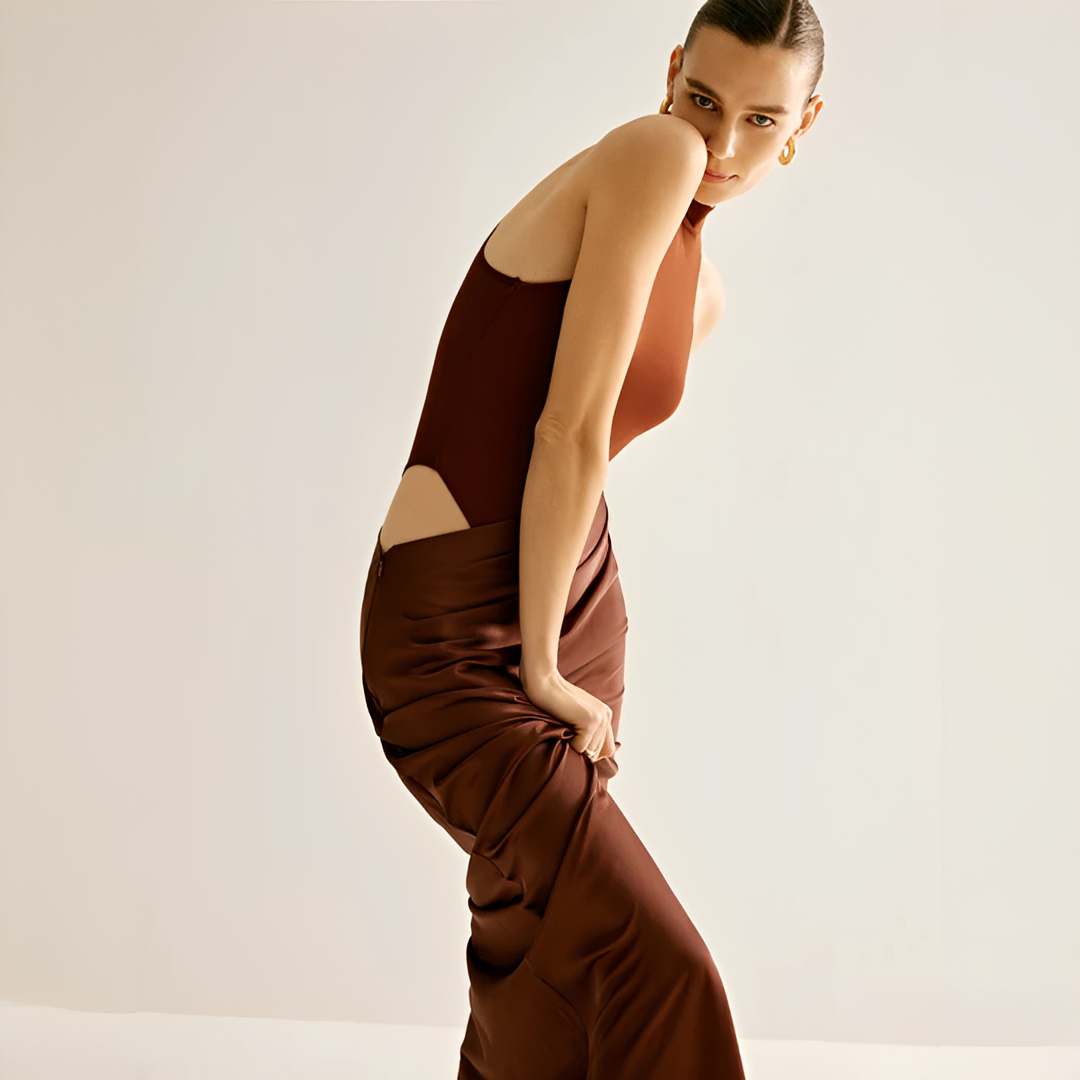 Shyanne - Stylish Slim Maxi Dress