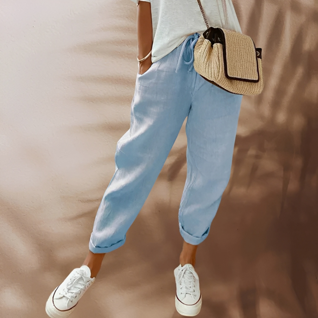 Johanna - Stylish and casual women's summer pants