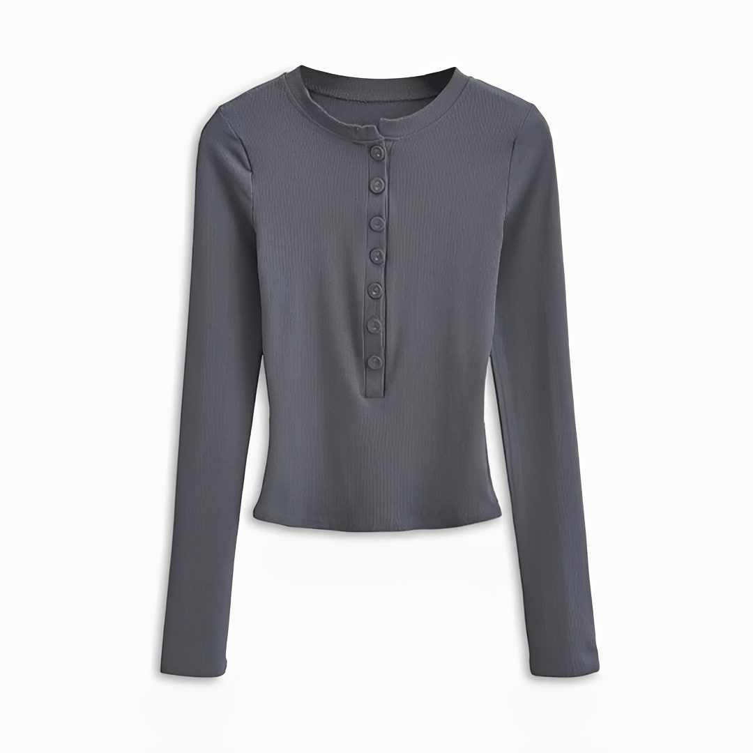 Lorina - Elegant long-sleeve shirt