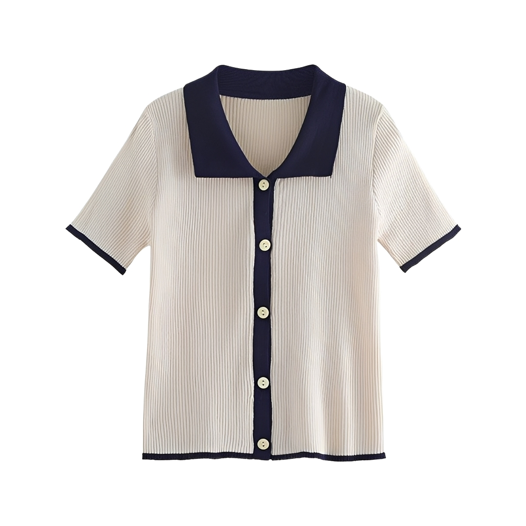 Analiza - Effortless Collar Top