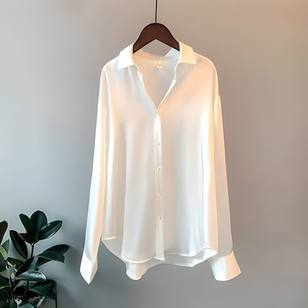 Zaniyah - Shiny Long Sleeved Shirt