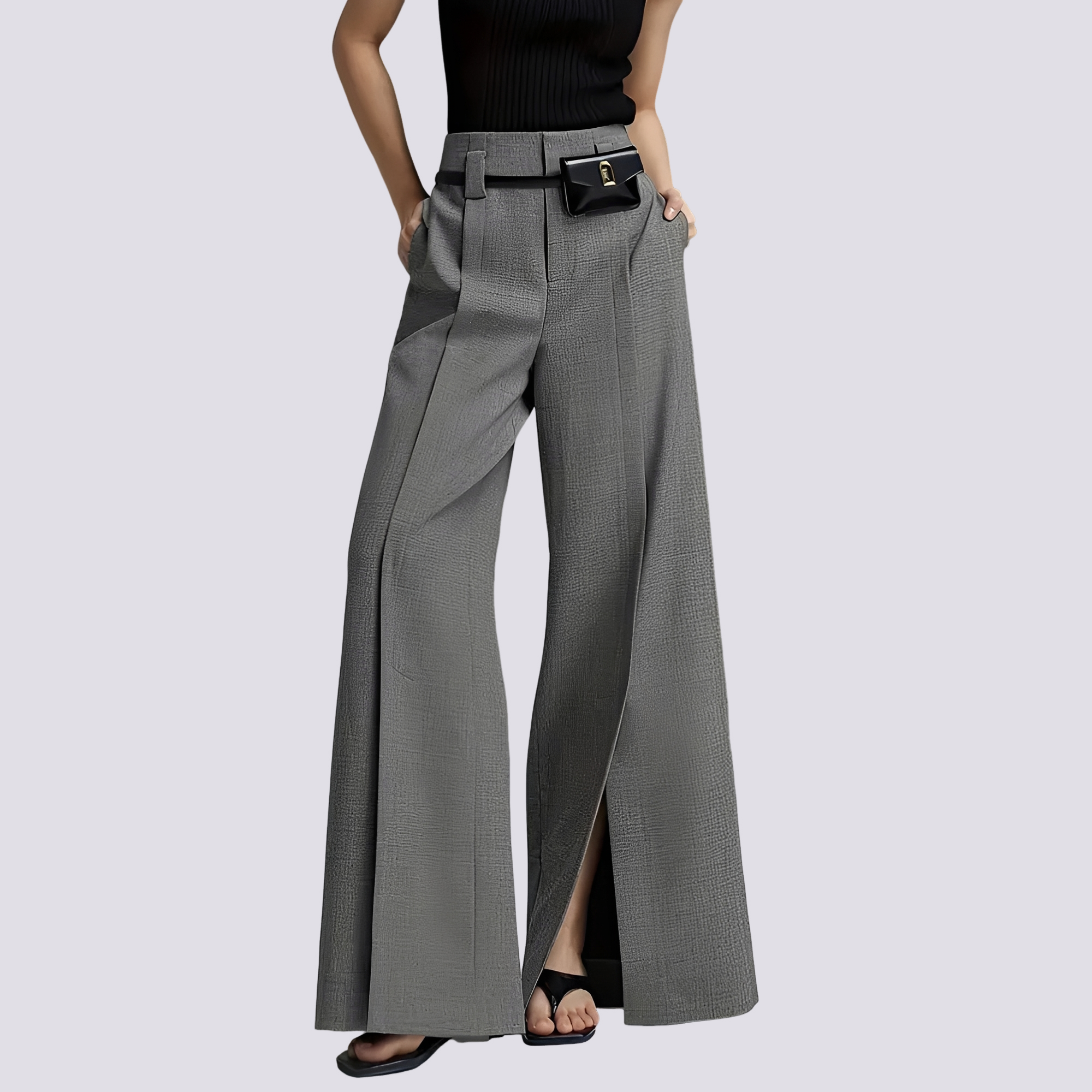 Eesa - Stylish Wide-Leg Trousers
