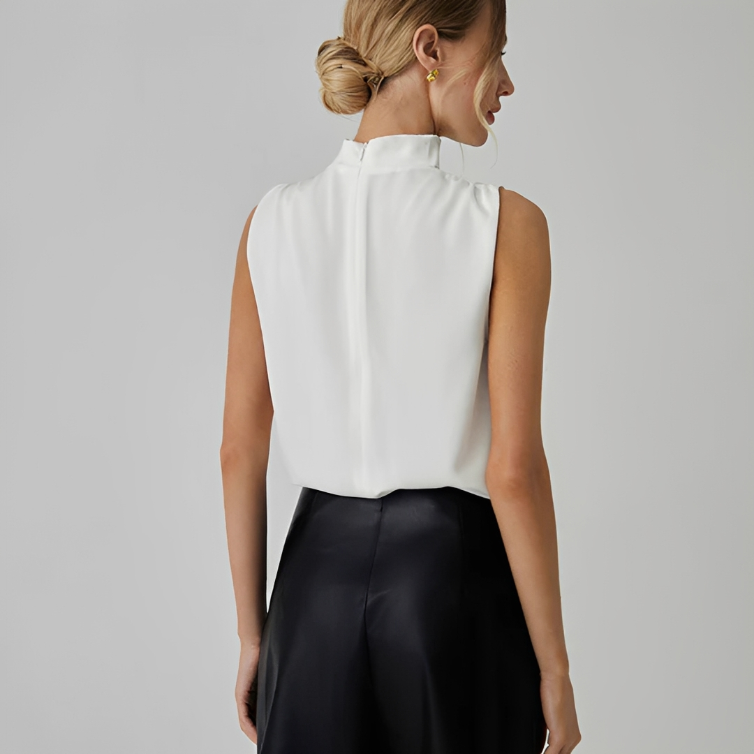 Ailani - Gathered Sleeveless Top