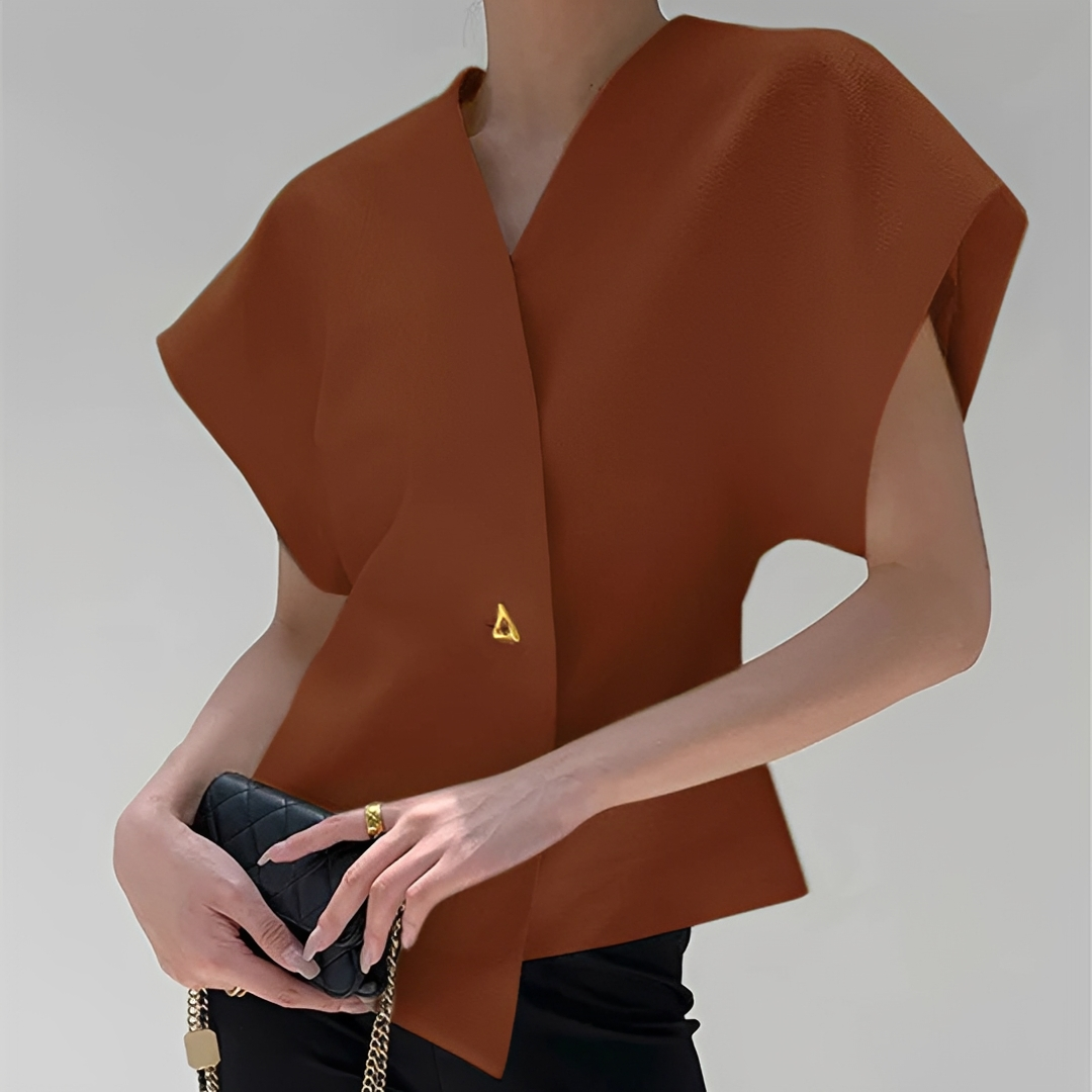 Ariella - Chic V-neck blouse