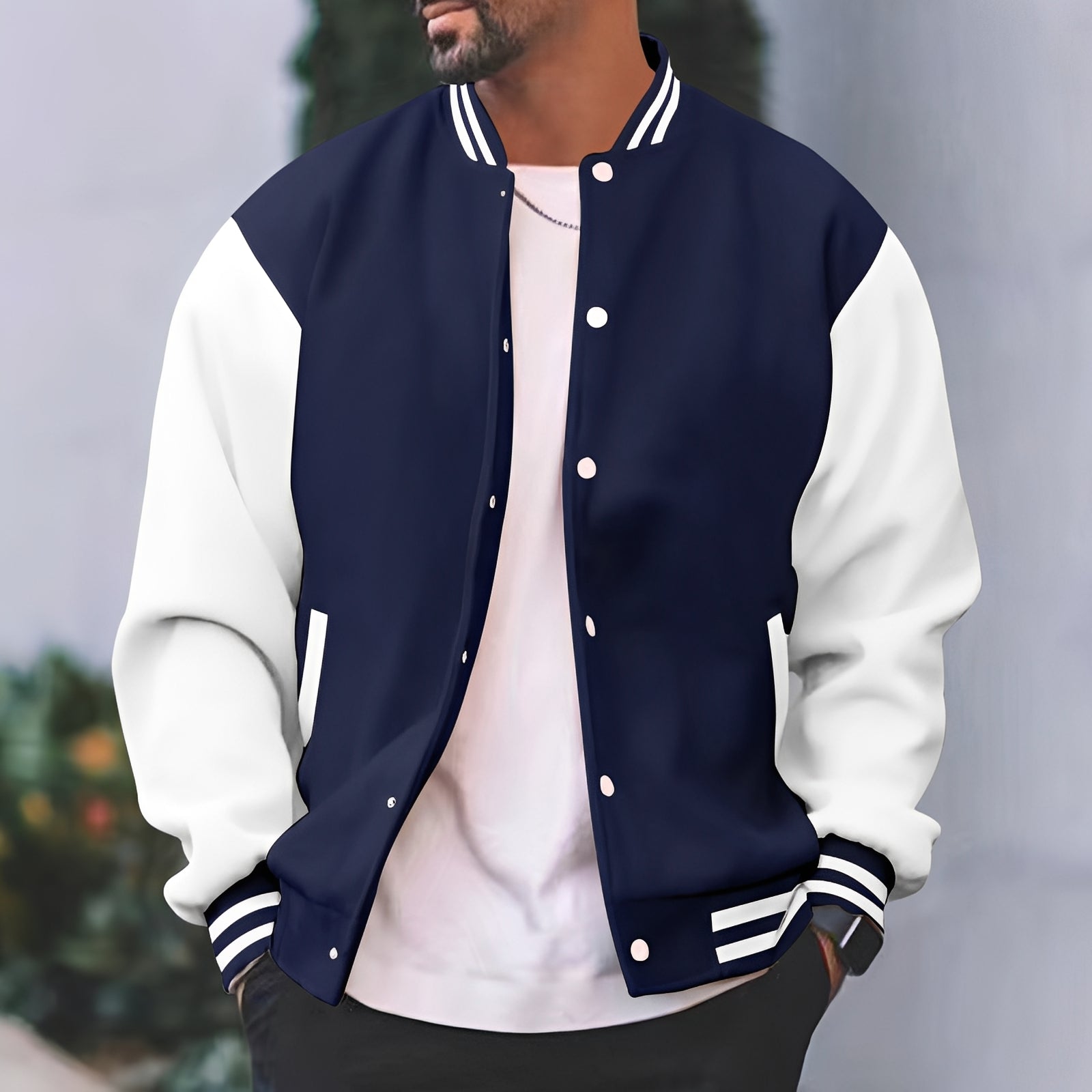 Greg - Men's stylish, relaxed bomber jacket