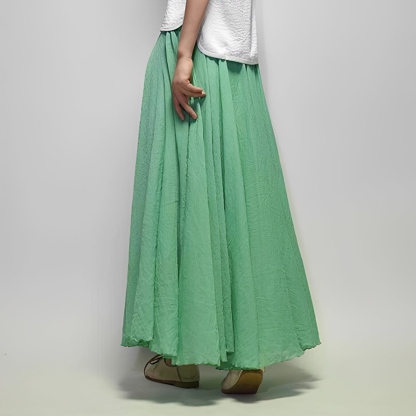 Alina - Bohemian Style Maxi Skirt