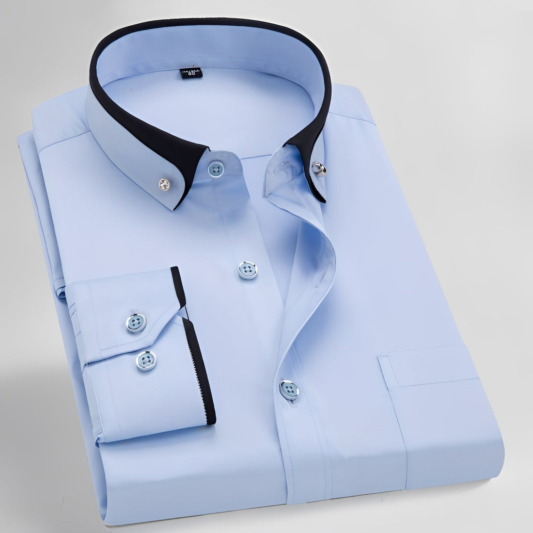 Glindel - Men's classic long-sleeve shirt