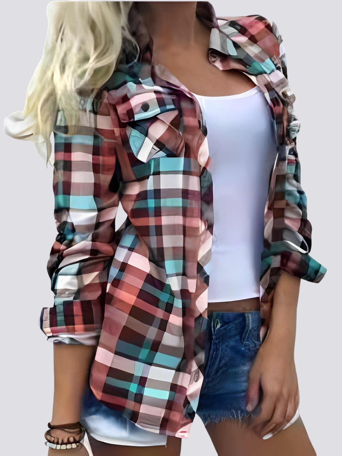 Charlotte - Bold Long-Sleeved Shirt