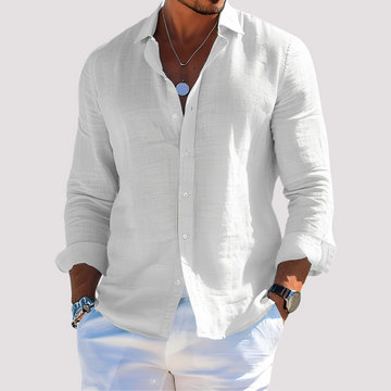 Dale – Men's long-sleeve shirt – Relaxed and casual