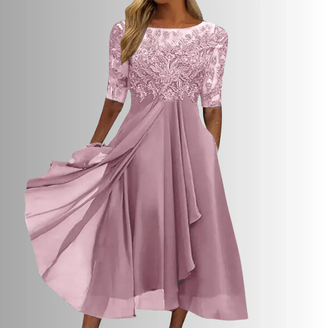 Rhonda- Elegantes Damen Spitzenkleid