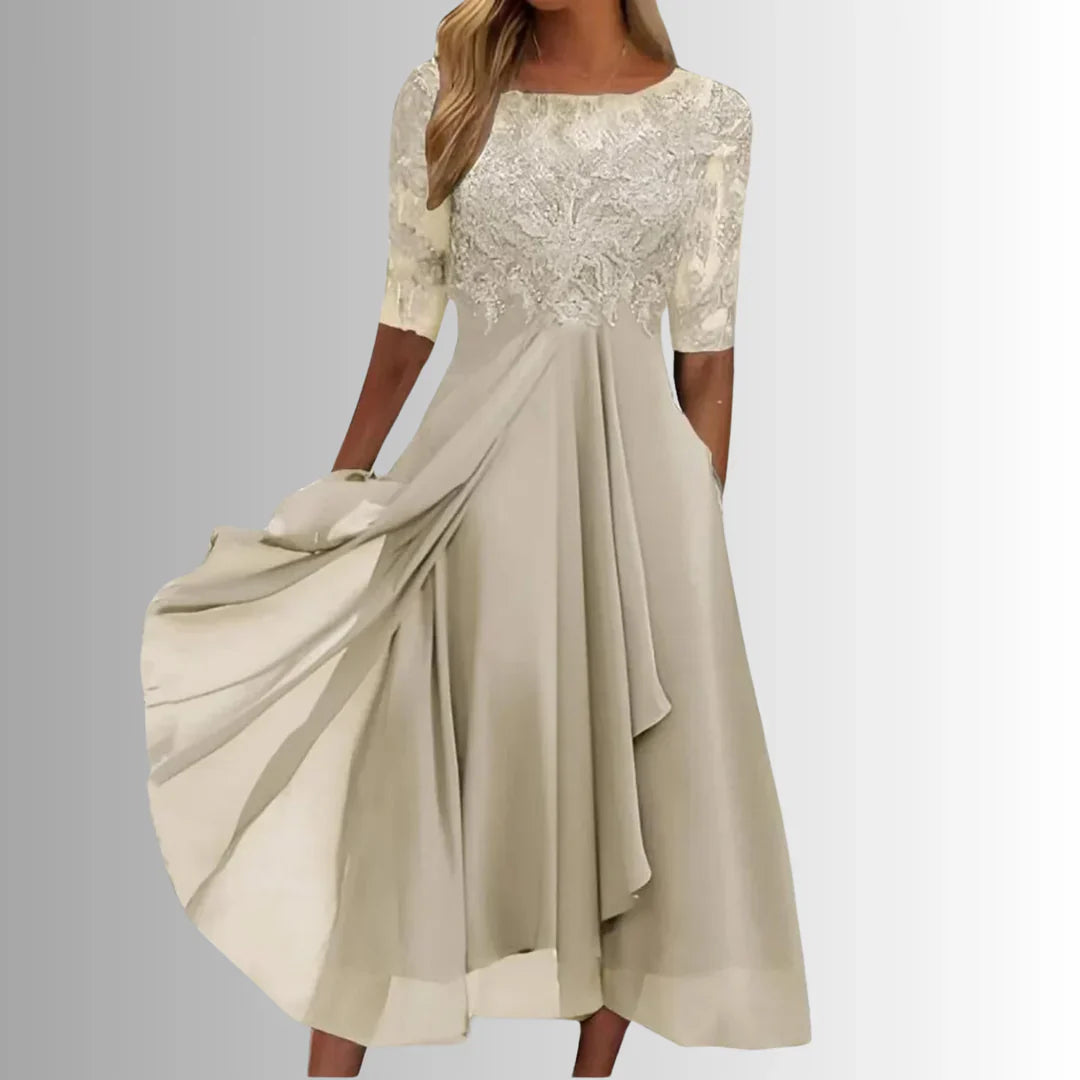 Rhonda- Elegantes Damen Spitzenkleid