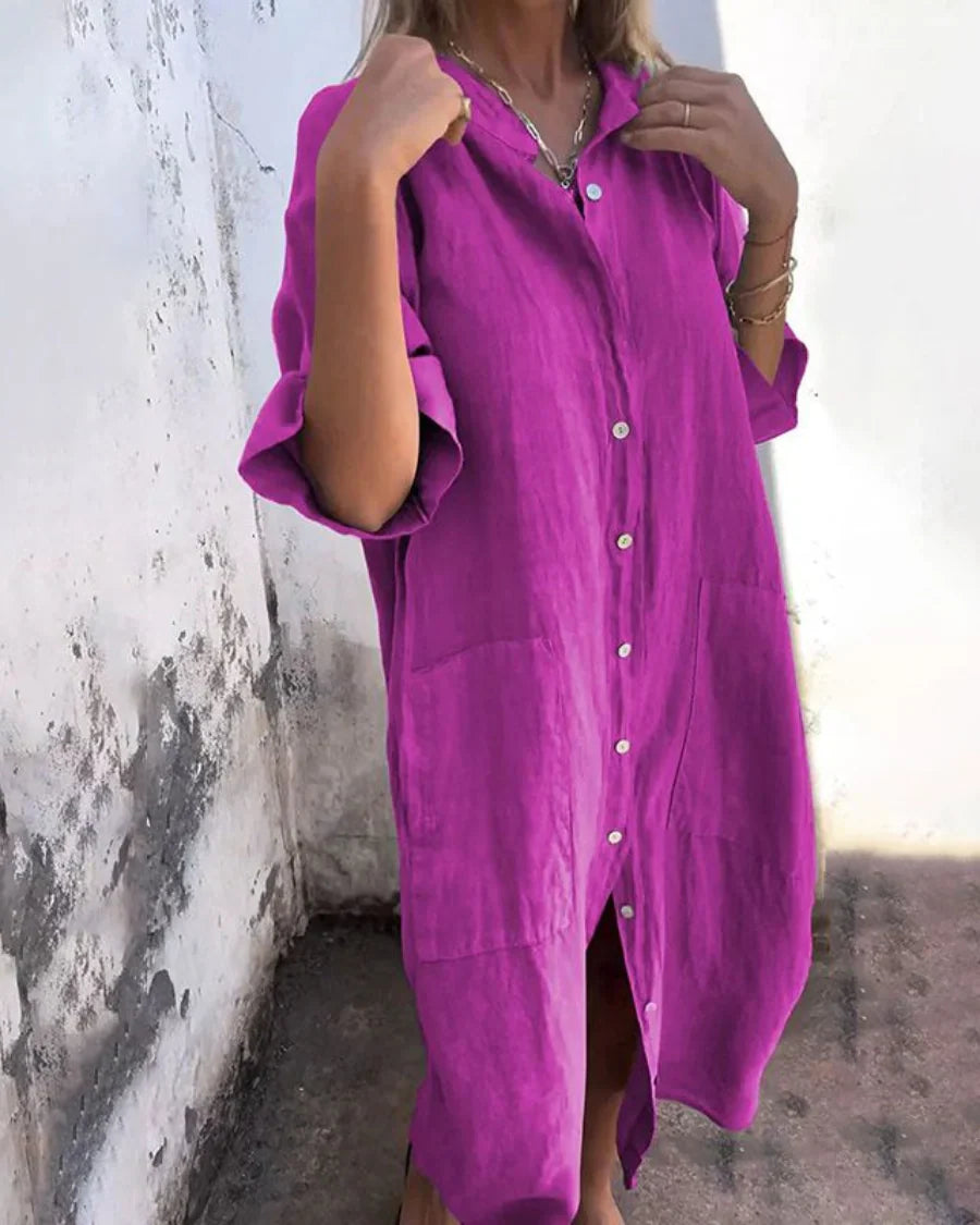 Valerie – Casual Women's Shirt Dress