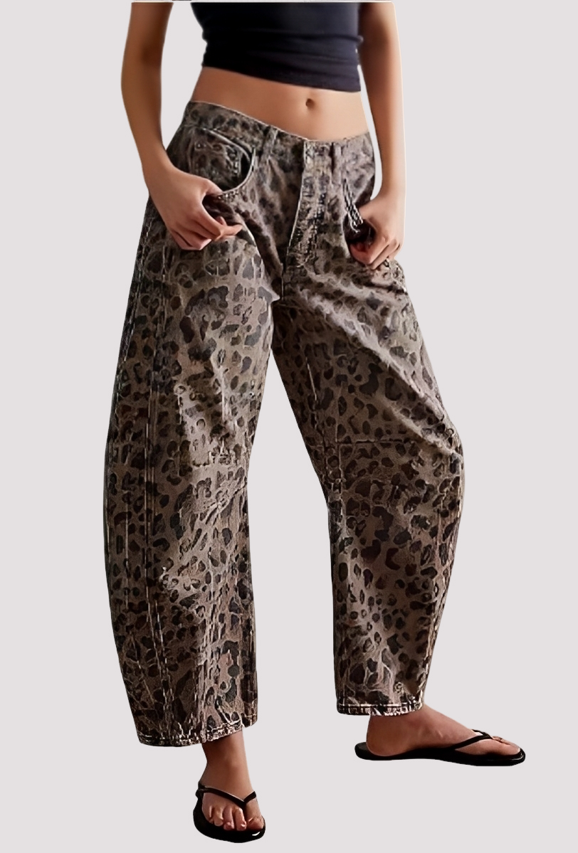 Kendra - Trendy Wide Legged Pants