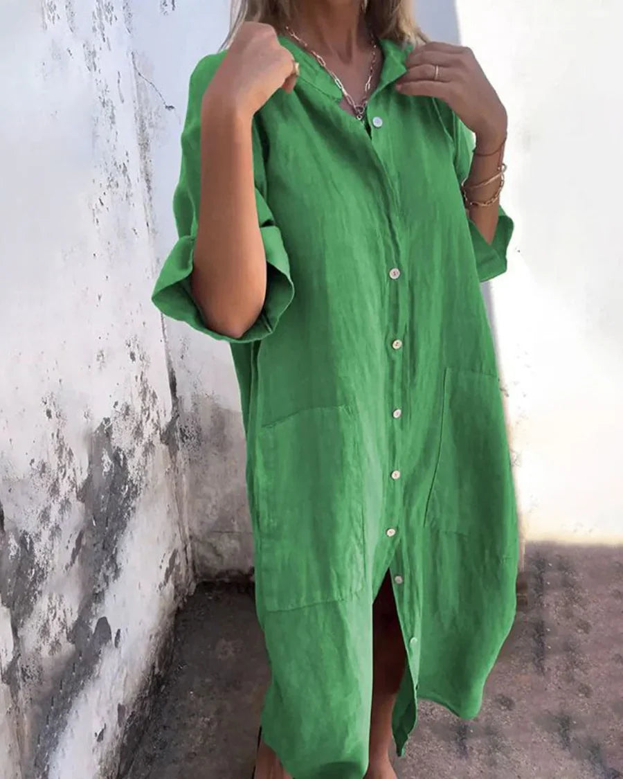 Valerie – Casual Women's Shirt Dress