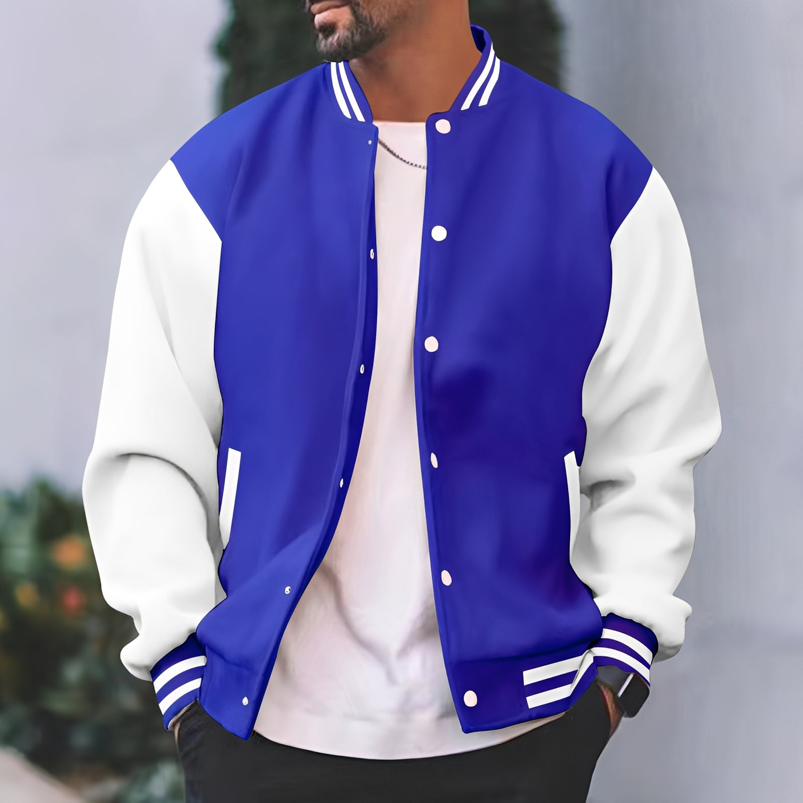 Greg - Men's stylish, relaxed bomber jacket