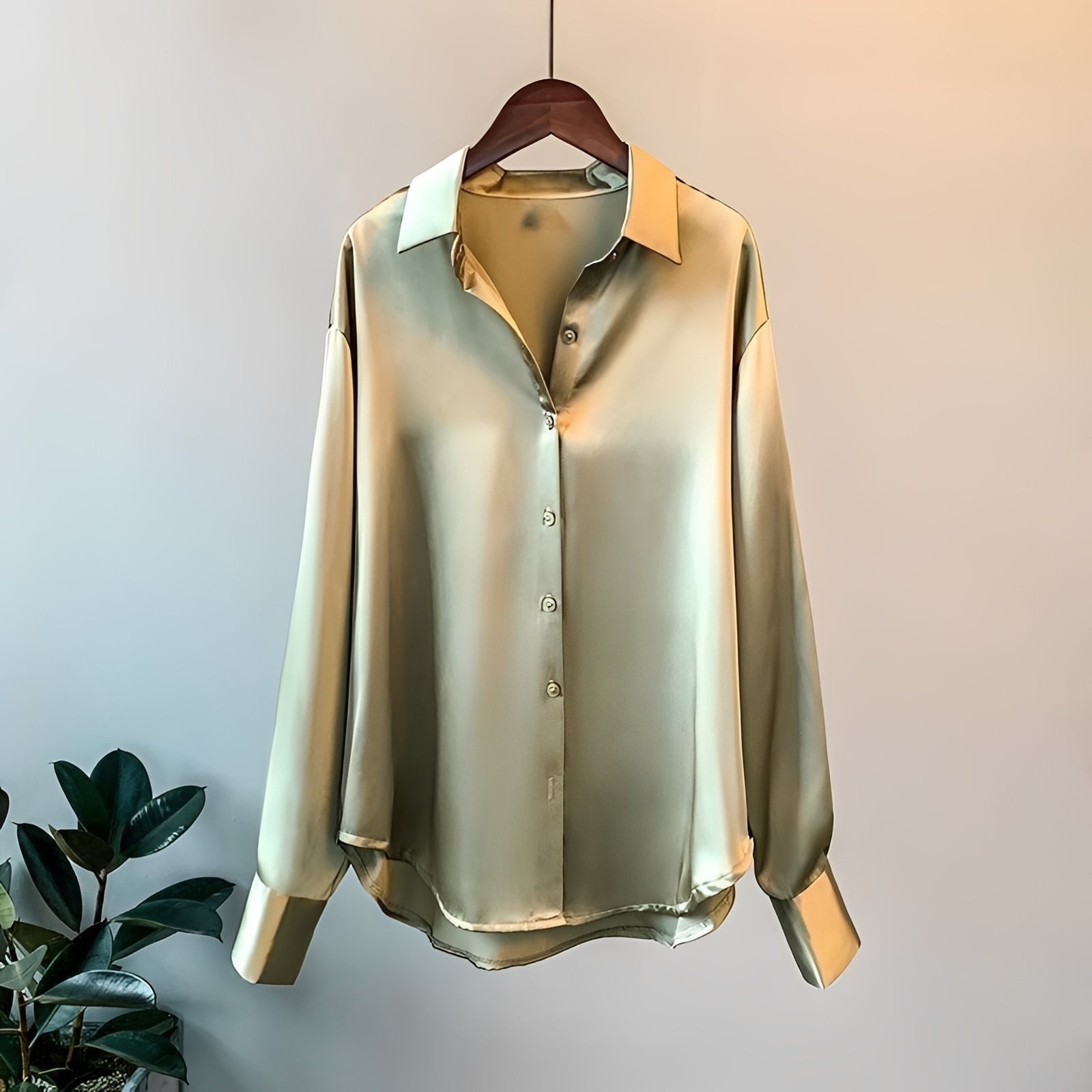 Ashley - Fashionable Long-sleeve Shirt