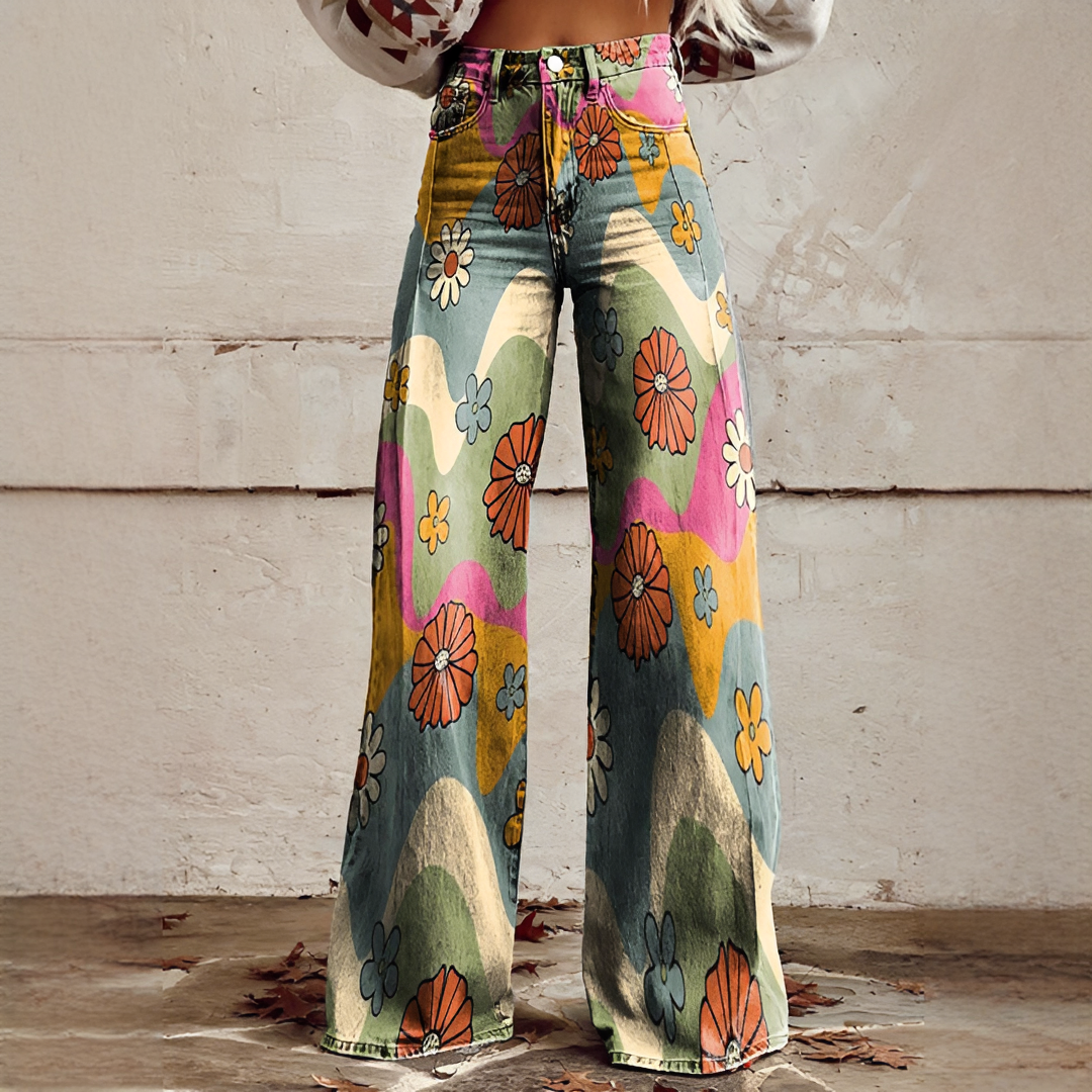 Shannon - Contemporary Wide Leg Trousers