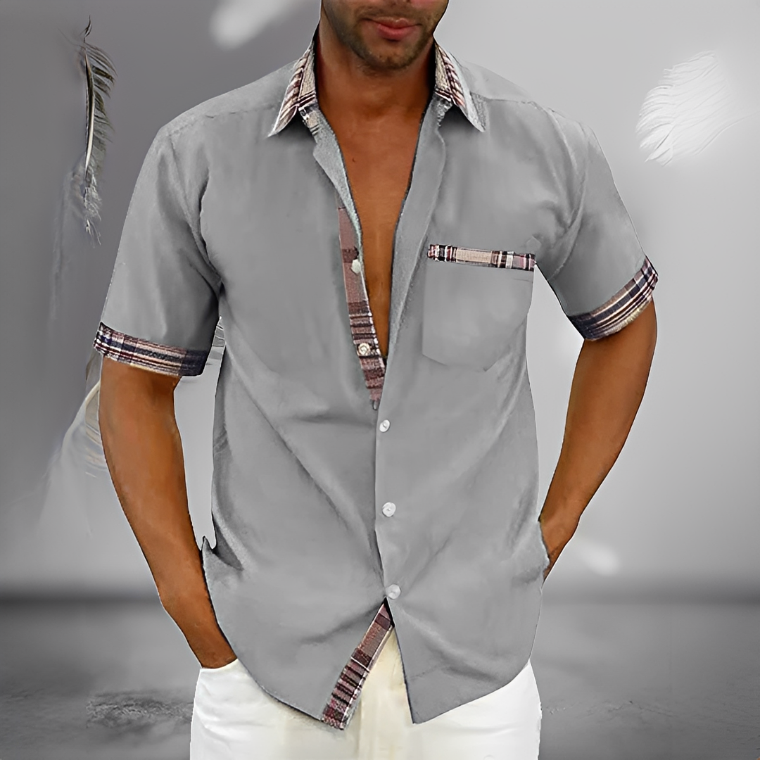 Henrick - A fashionable and cozy men's summer shirt