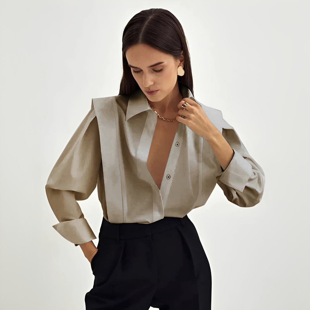 Cecile - Stylish oversized shirt