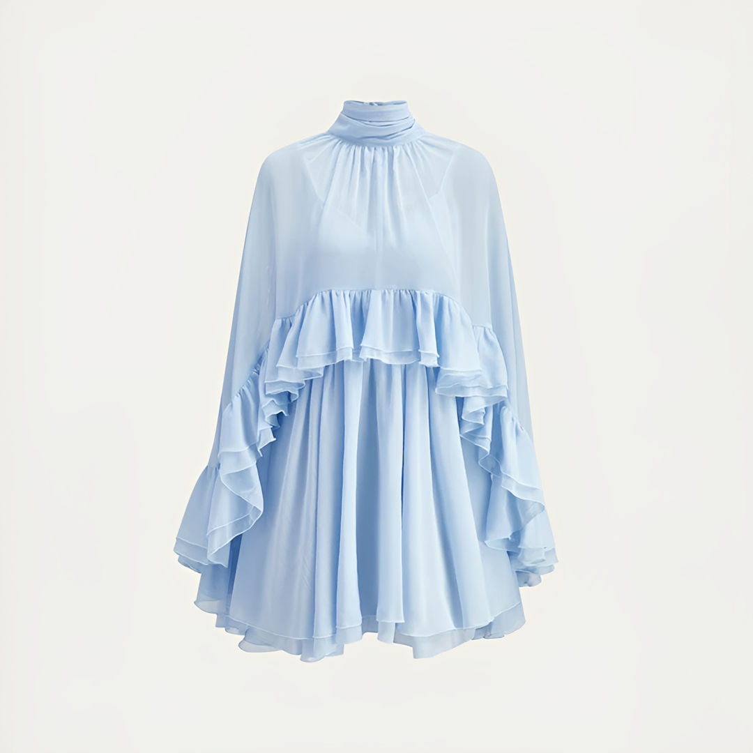 Zhuchin - Refined dress with ruffles