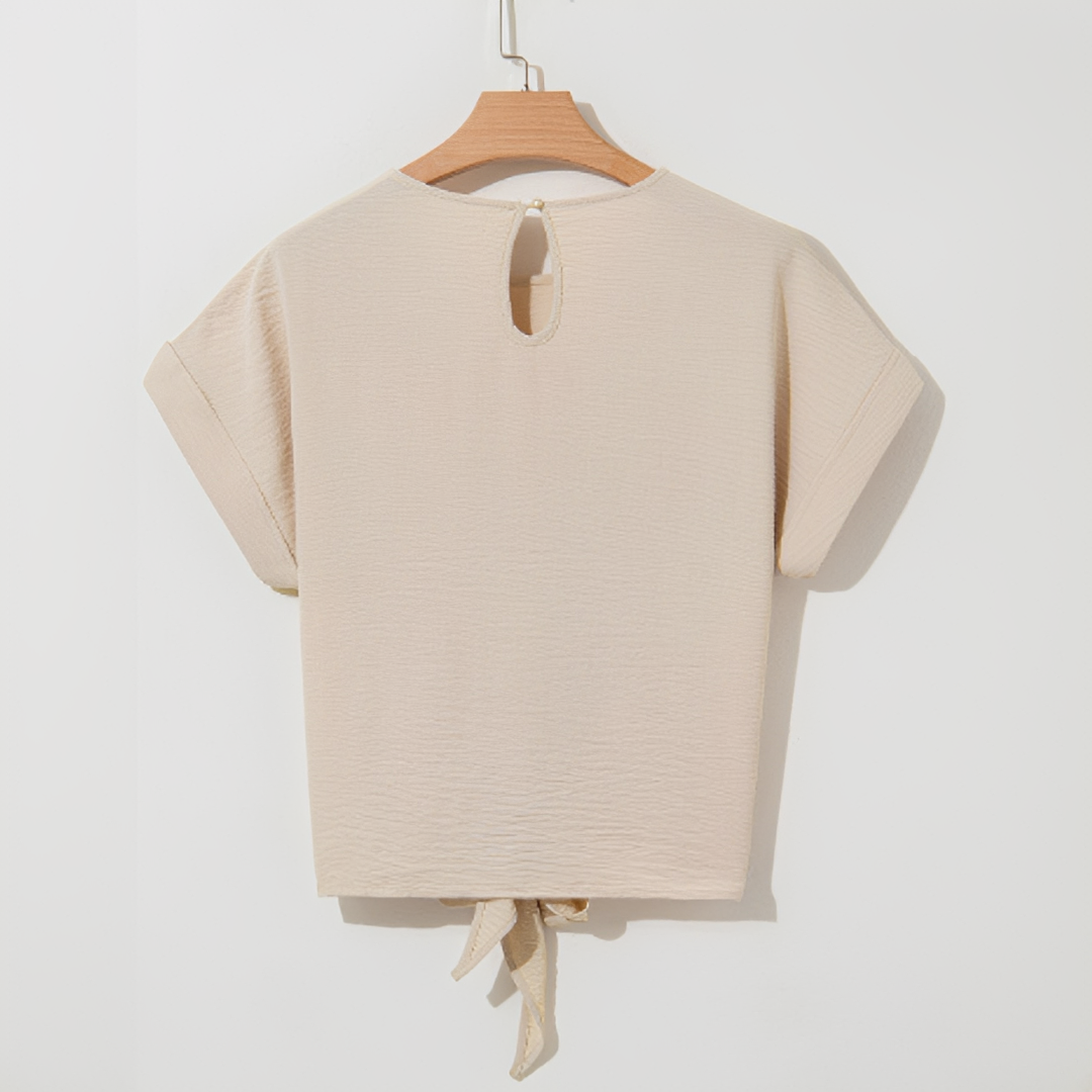 Kalea - Trendy short sleeve top