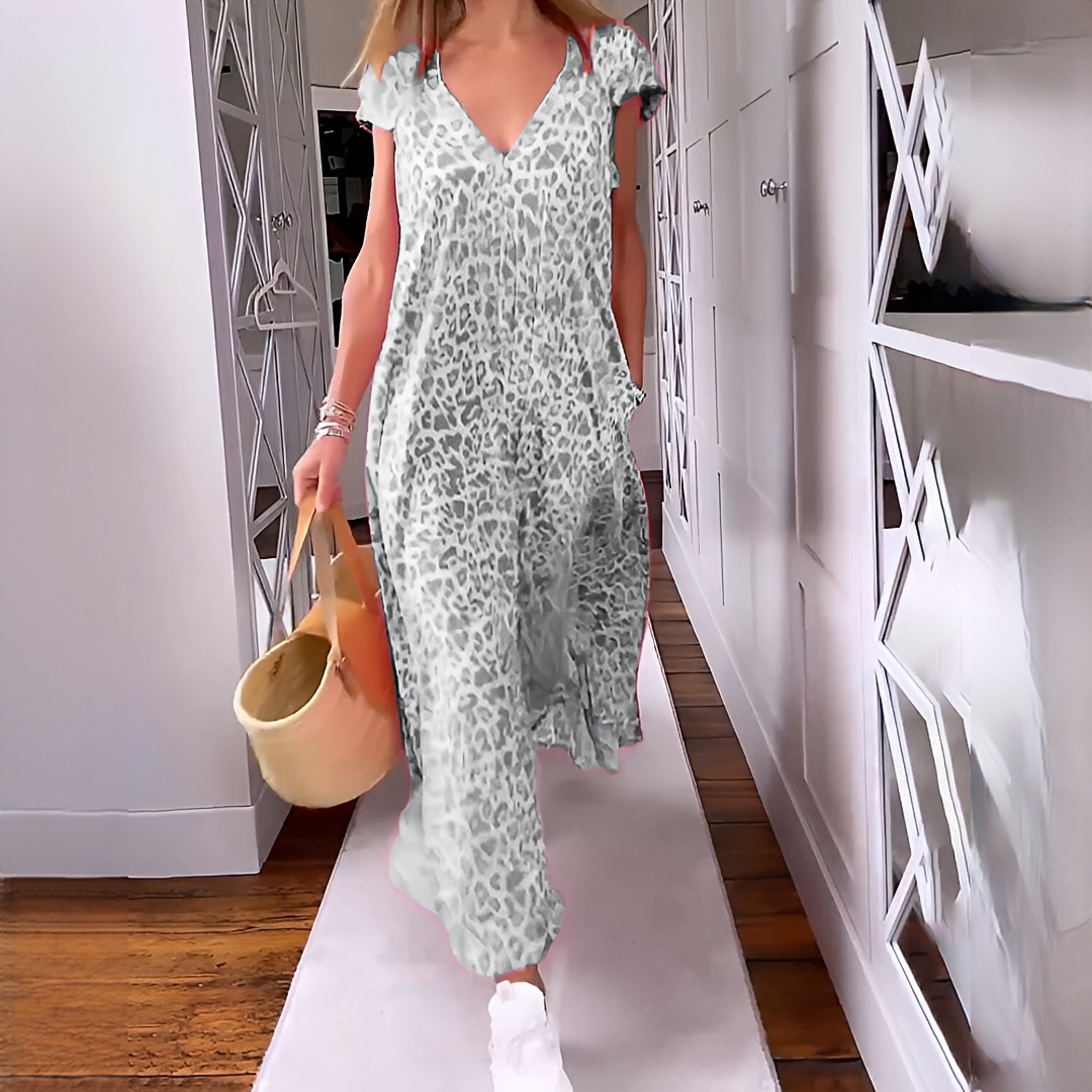 Elsie - Stylish Short Sleeve Dress